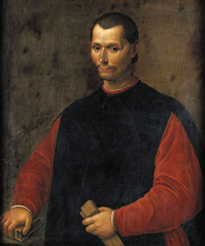 Santi di Tito (ukjent dato). Portrett av Niccolò Machiavelli