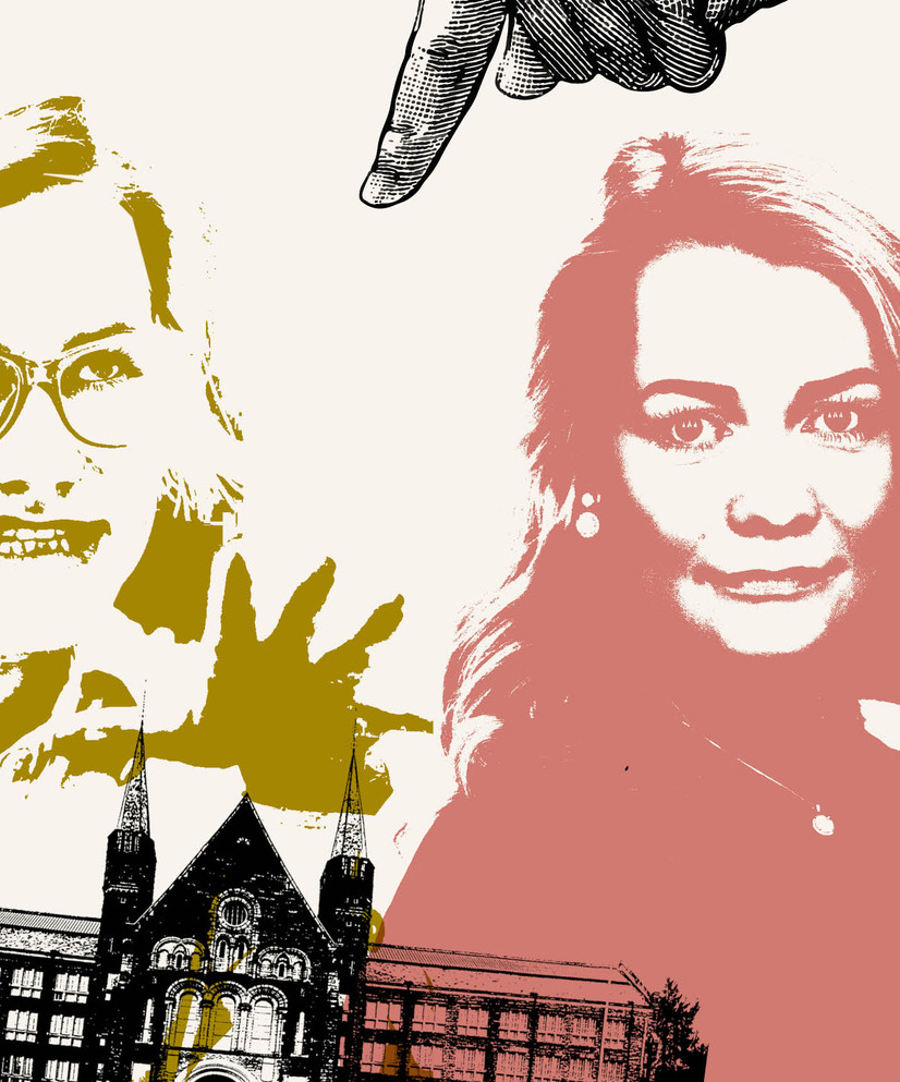 Ingvild Kjerkol og Sandra Borch