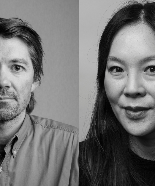 Arne Borge (t.v.) er bokansvarlig i Morgenbladet og mann. Sun Heidi Sæbø (t.h.) er sjefredaktør i Morgenbladet og ansvarlig for det hele.