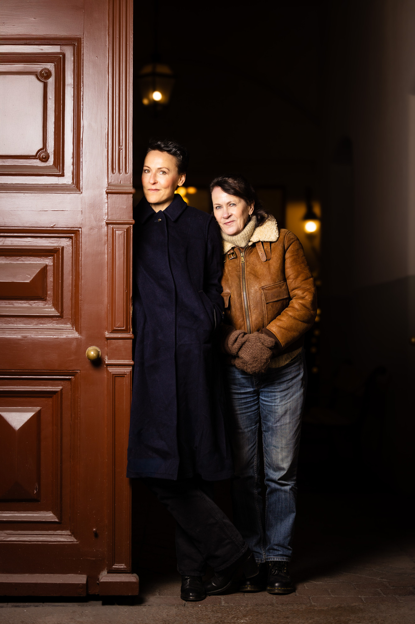 Line Norman Hjorth og Vigdis Hjorth. Foto: Lina Hindrum / Cappelen Damm